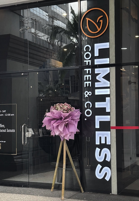 Limitless Coffee & Co. Grand Opening in Ortigas